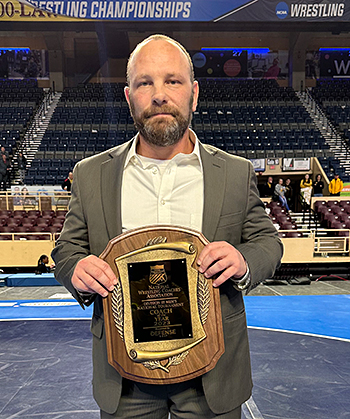 photo of head wrestling coach Jamie Gibbs